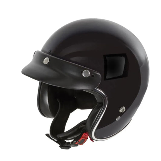 Casco 3 bottoni on fibra calotta piccola