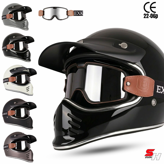 integrale seventy off road vintage 0.6 + occhiale