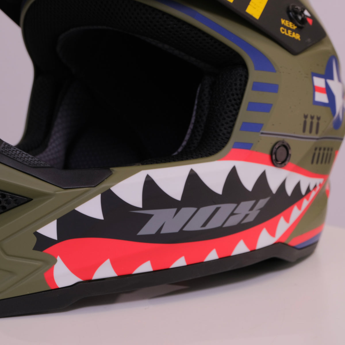 Casco off road bambino