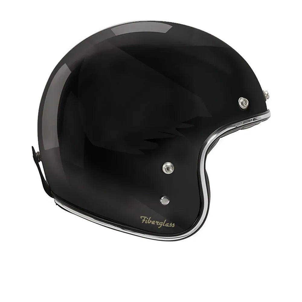 Casco 3 bottoni on fibra calotta piccola