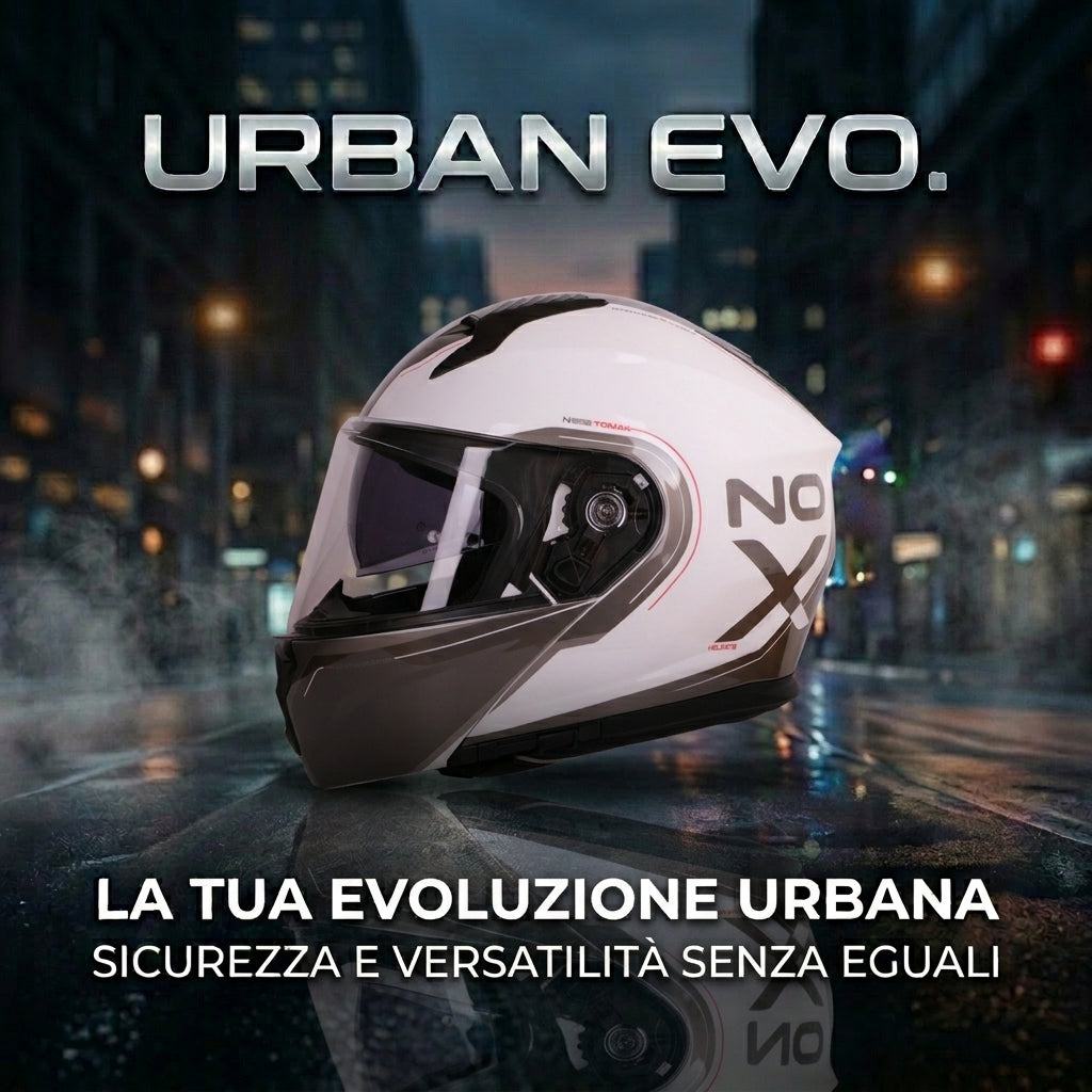 Casco modulare tomak omologato, visiera parasole