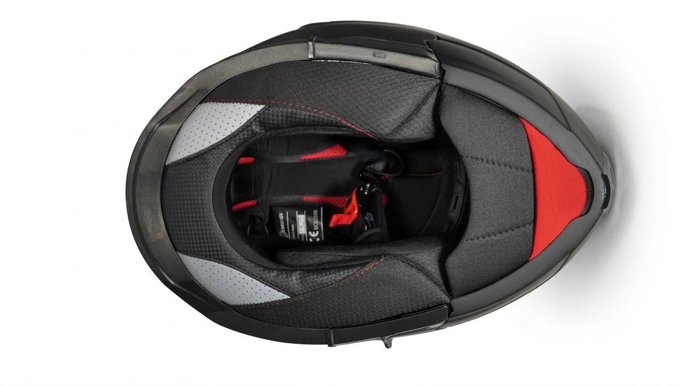 Casco modulare con interfono veste taglia M 57/58 cm