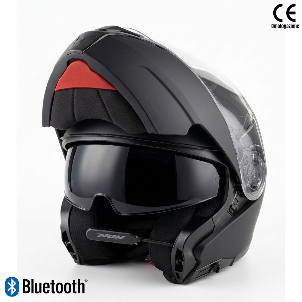 Casco modulare con interfono veste taglia M 57/58 cm