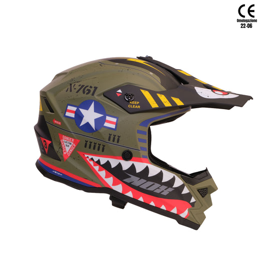 Casco off road bambino