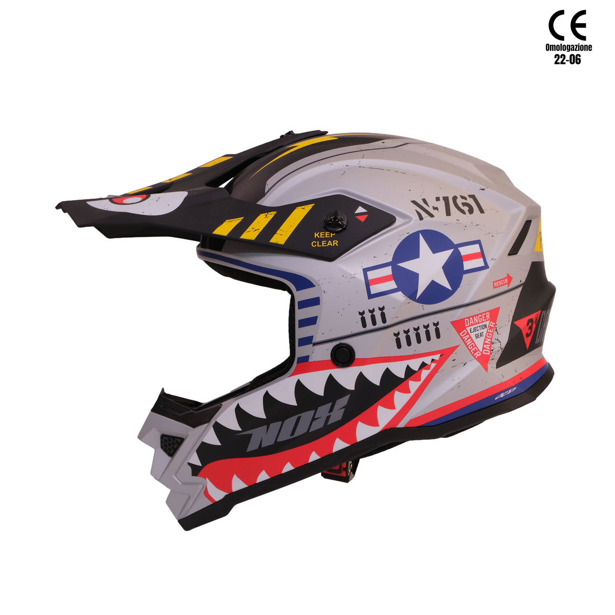 Casco off road bambino