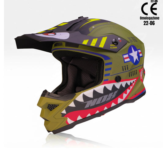 Casco off road bambino