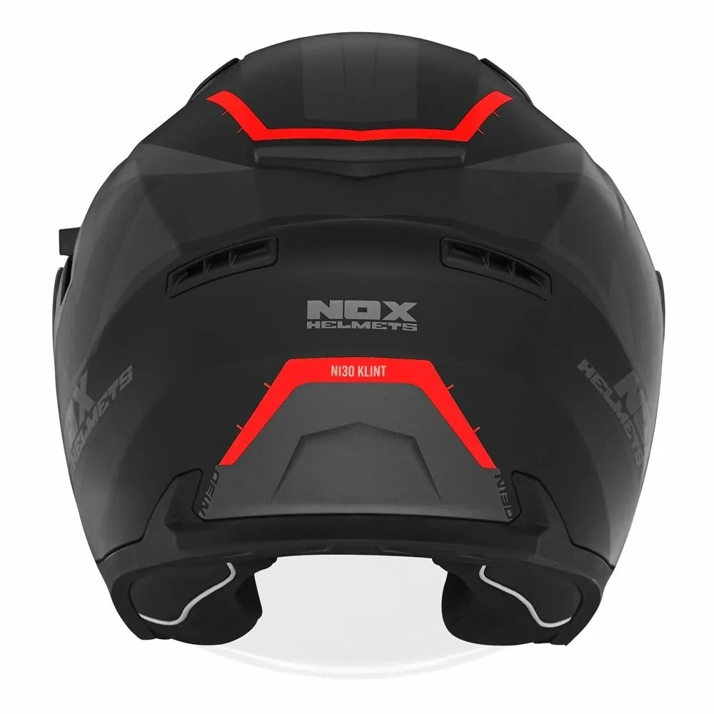 Casco jet nox doppia visiera taglia s