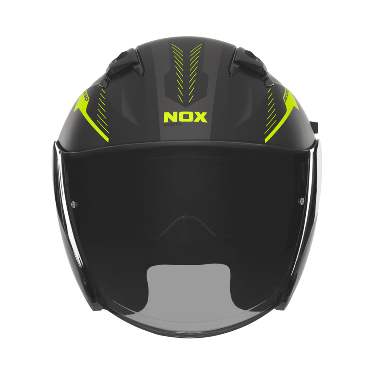 Casco jet nox myst  doppia visiera taglia s 55/56 cm