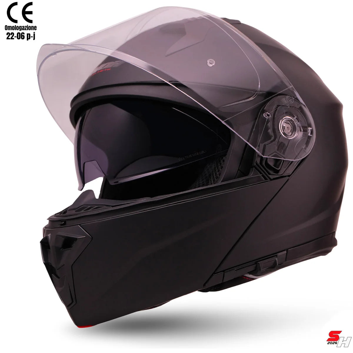 N968H "Perfect Vision" Modular Helmet - ECE 22.06 P/J + Mounted Pinlock® &amp; Reflex Kit