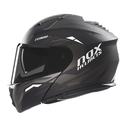 N968H "Perfect Vision" Modular Helmet - ECE 22.06 P/J + Mounted Pinlock® &amp; Reflex Kit