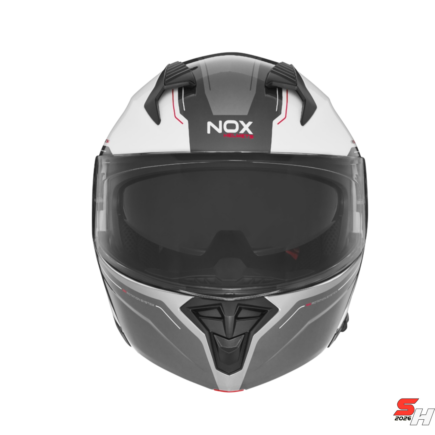 Casco modulare tomak omologato, visiera parasole