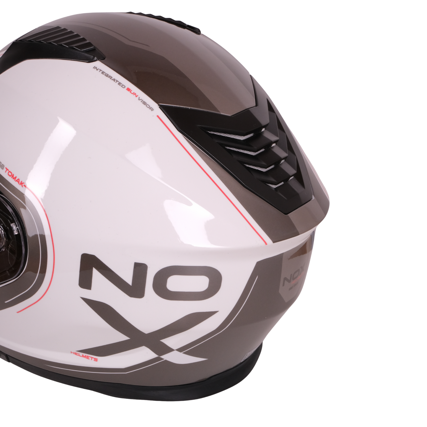 Casco modulare tomak omologato, visiera parasole