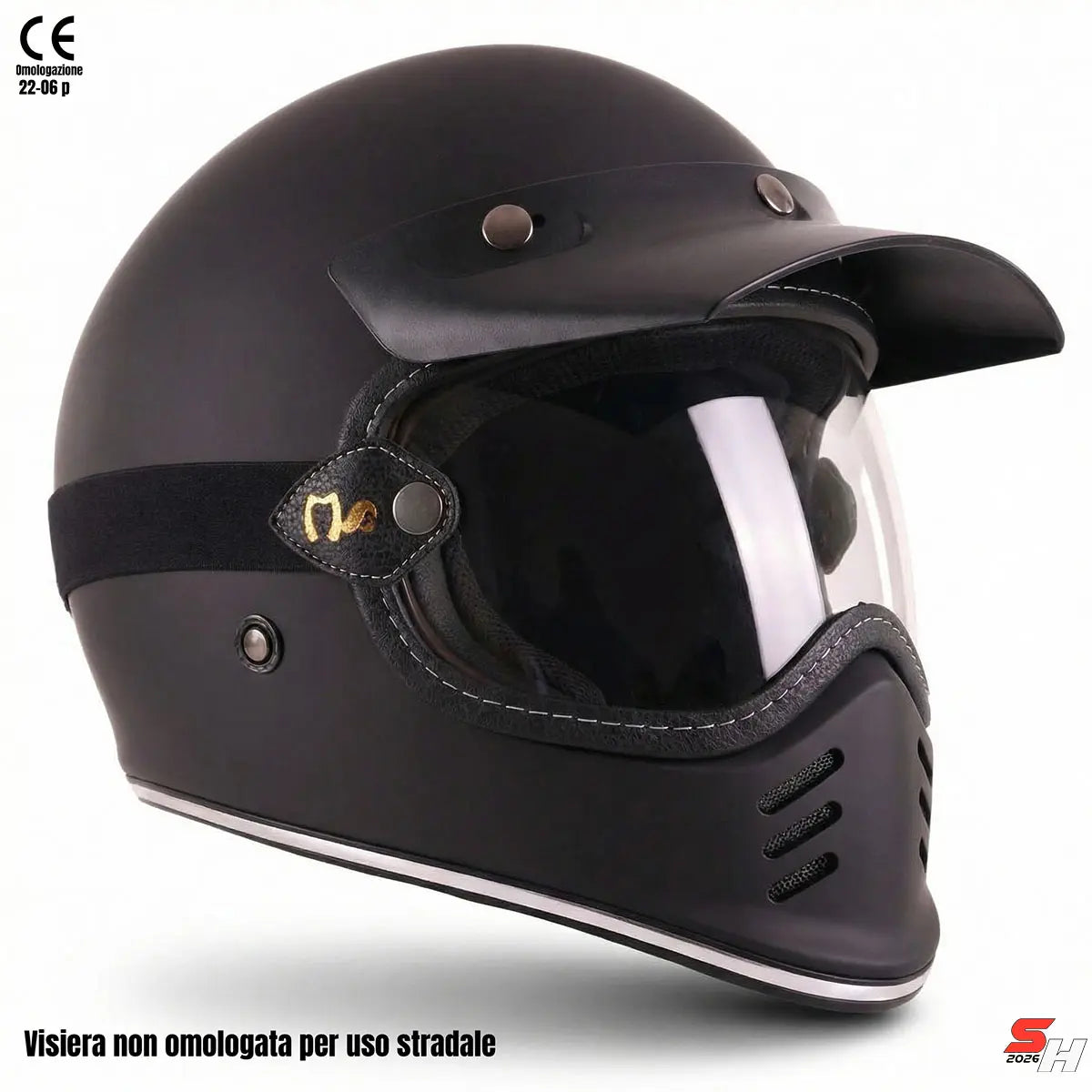 Vintage Seventy 0.6 Off-Road Full Face Helmet Vintage Seventy 0.6 Off-Road Full Face Helmet
